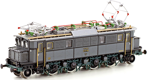 Kato HobbyTrain Lemke H2890 - German Electric Locomotive Baureihe E17 of the DRG